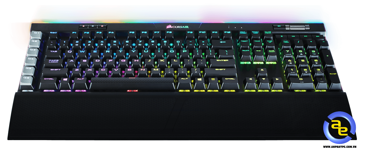 Bàn phím cơ Corsair K95 RGB Platinum Brown switch