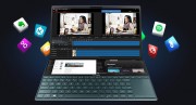 Laptop Asus Zenbook Duo UX481FL-BM049T (i7-10510U/16GB/512GB SSD/14"FHD/MX250 2GB/Win10/ Blue/SCR_PAD/Pen/Túi)