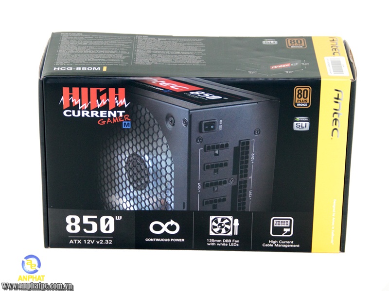 Nguồn Máy Tính Antec HCG 750M (750W) 80Plus Bronze