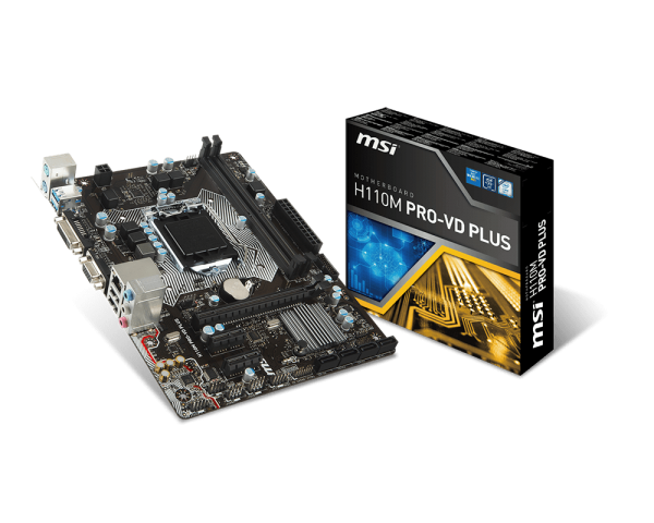 Mainboard MSI H110M ProVD Plus