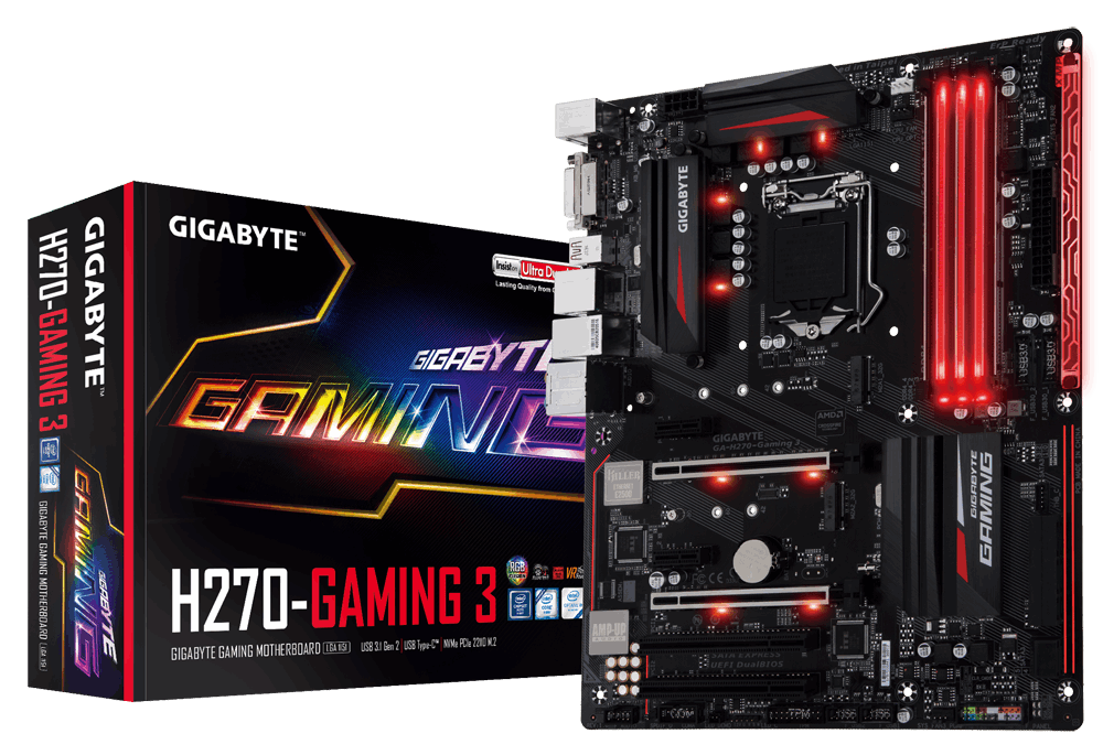 Mainboard GIGABYTE H270 Gaming 3 (GA-H270-Gaming 3)