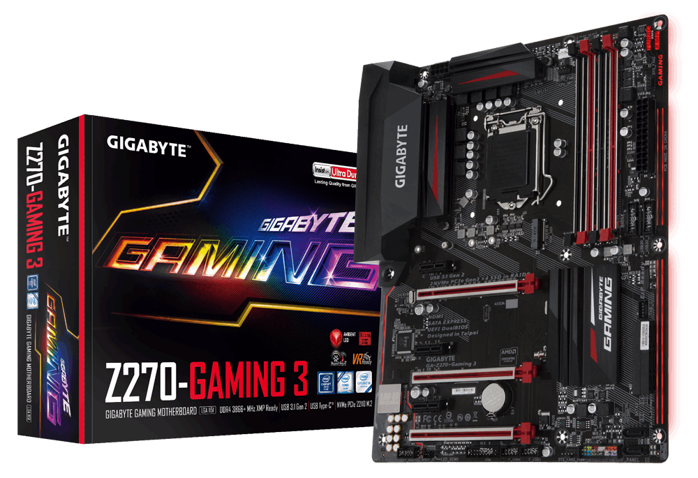 Mainboard GIGABYTE Z270 Gaming 3 (GA-Z270-Gaming 3)