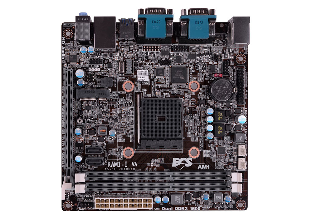 Mainboard ECS KAM1-I AM1 ITX for AMD