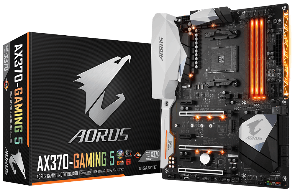 Mainboard GIGABYTE AORUS AX370-Gaming 5 (GA-AX370-GAMING 5)