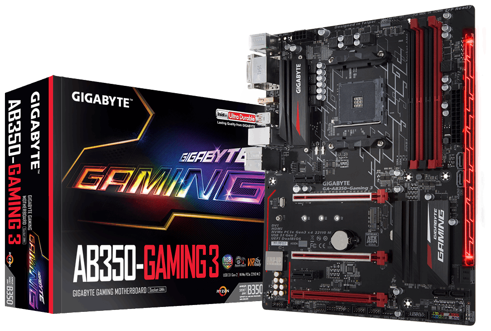 Mainboard GIGABYTE B350 Gaming 3 (GA-AB350-Gaming 3)