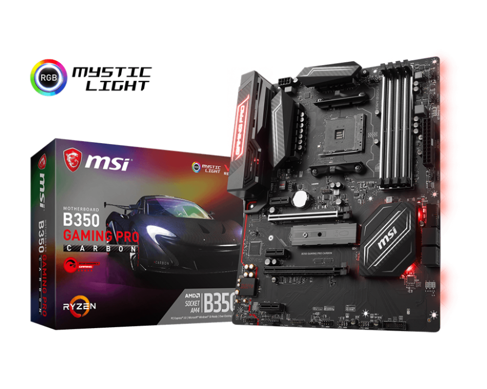 Mainboard MSI B350 GAMING PRO CARBON