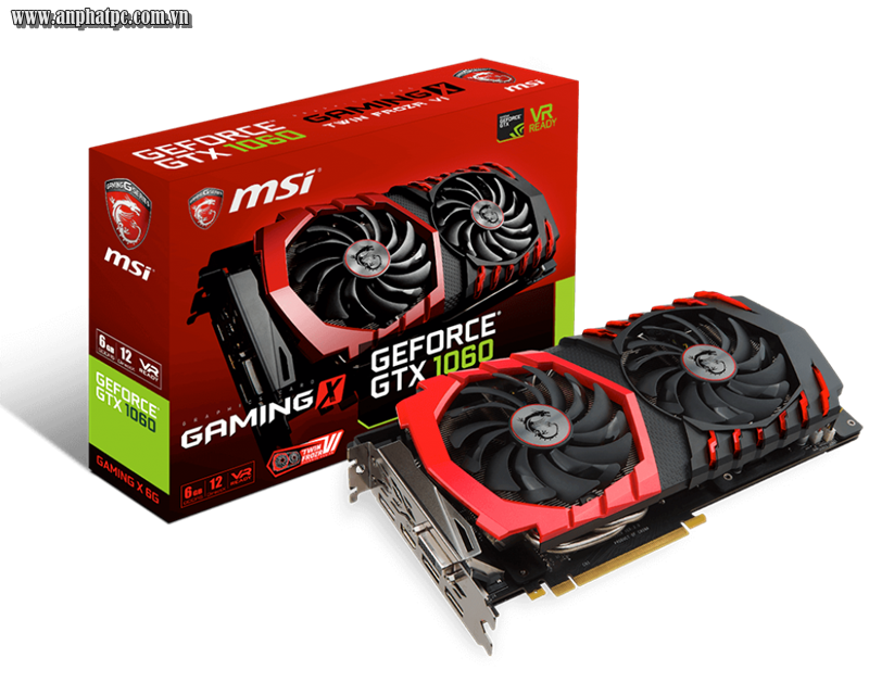 VGA MSI GTX 1060 GAMING X 6G