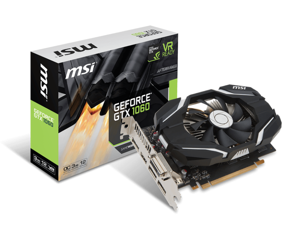 Card màn hình MSI GTX 1060 3G OC (Mini)