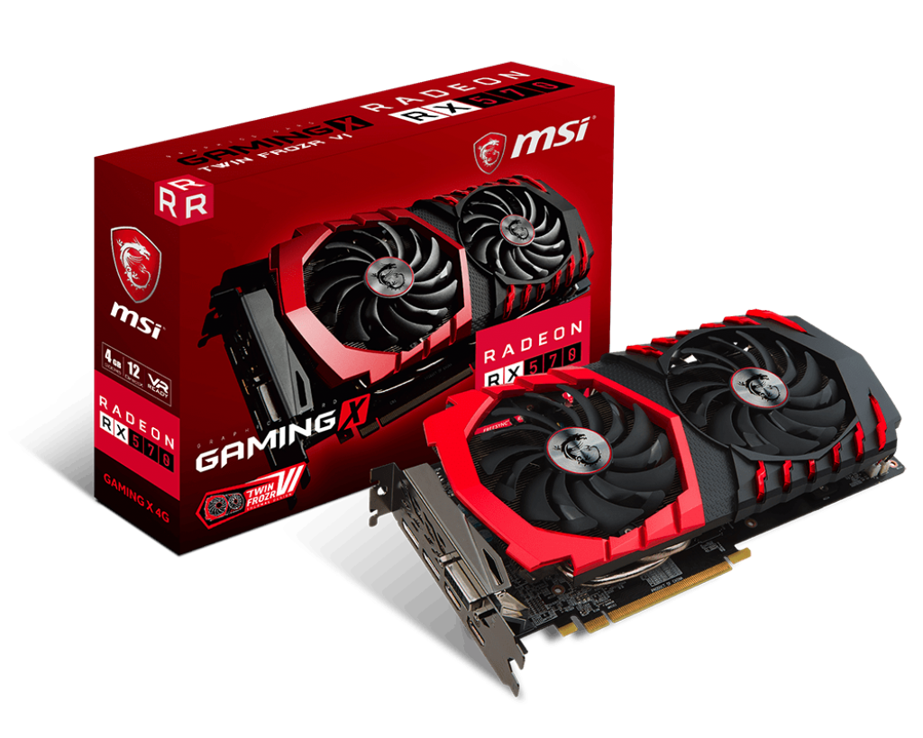 VGA MSI Radeon RX 570 GAMING X 4G