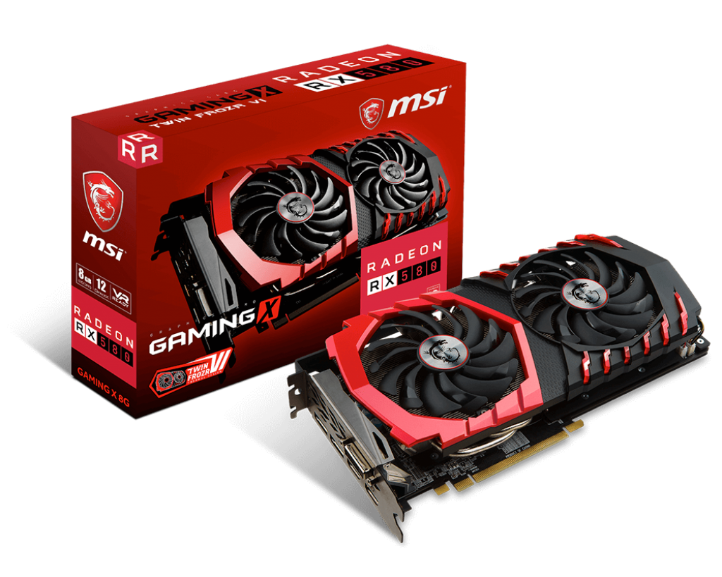 VGA MSI Radeon RX 580 GAMING X 8G