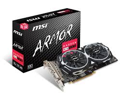 VGA MSI Radeon RX 580 ARMOR 8G OC