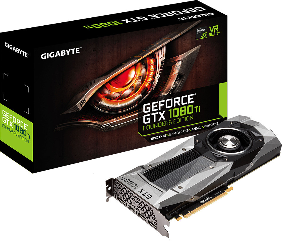 Card màn hình Gigabyte GTX 1080Ti Founders Edition 11G (N108TD5X)