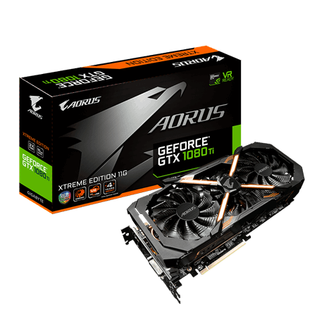 VGA Gigabyte AORUS GeForce® GTX 1080 Ti Xtreme Edition 11G (N108TAORUS X-11GD)