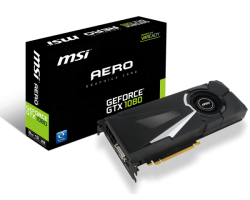 VGA MSI GeForce GTX 1080 AERO 8G