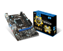 Mainboard MSI H81M-E33