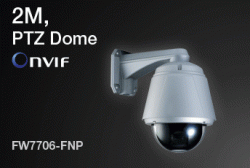 Camera 2M PTZ Dome Zoom lens FlexWATCH FW7706-FNP