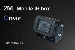 Camera 2M IP Mobile IR Box Fixed Lens FlexWATCH FW1193-FG