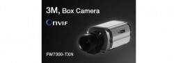 Camera IP 3M Box Iris Lens FlexWATCH FW7300-TXN