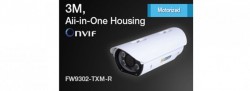 Camera IP 3M All-in-One Housing, Motorized Lens FlexWATCH FW9302-TXM-R