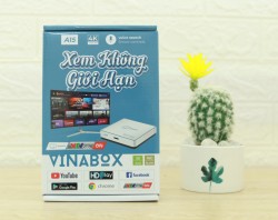 VINABOX A15 - RAM 2GB ROM 16GB, MẪU VINABOX MỚI NHẤT NĂM 2020 TÌM KIẾM GIỌNG NÓI, GIAO DIỆN ANDROID TV
