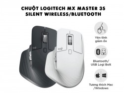 Chuột Logitech MX Master 3S Silent Wireless/Bluetooth