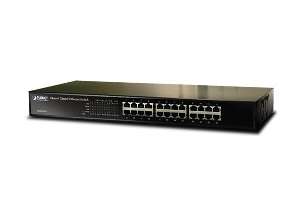 PLANET SWITCH 24-PORT 10/100/1000MBPS GIGABIT  (GSW-2401)