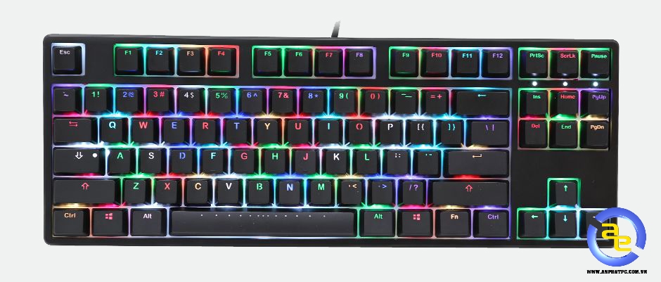 Bàn phím cơ Ducky One TKL RGB Blue Switch