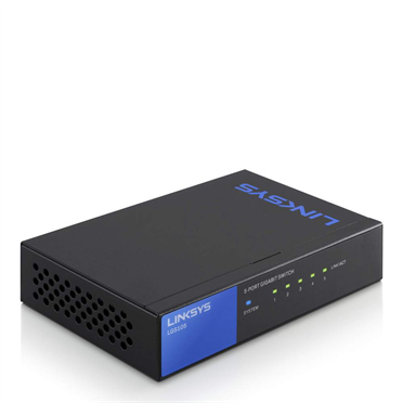 Linksys LGS105 - 5 ports Gigabit