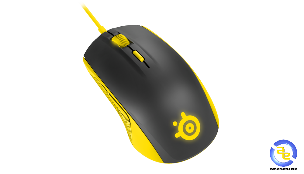 Chuột SteelSeries Rival 100 Proton Yellow