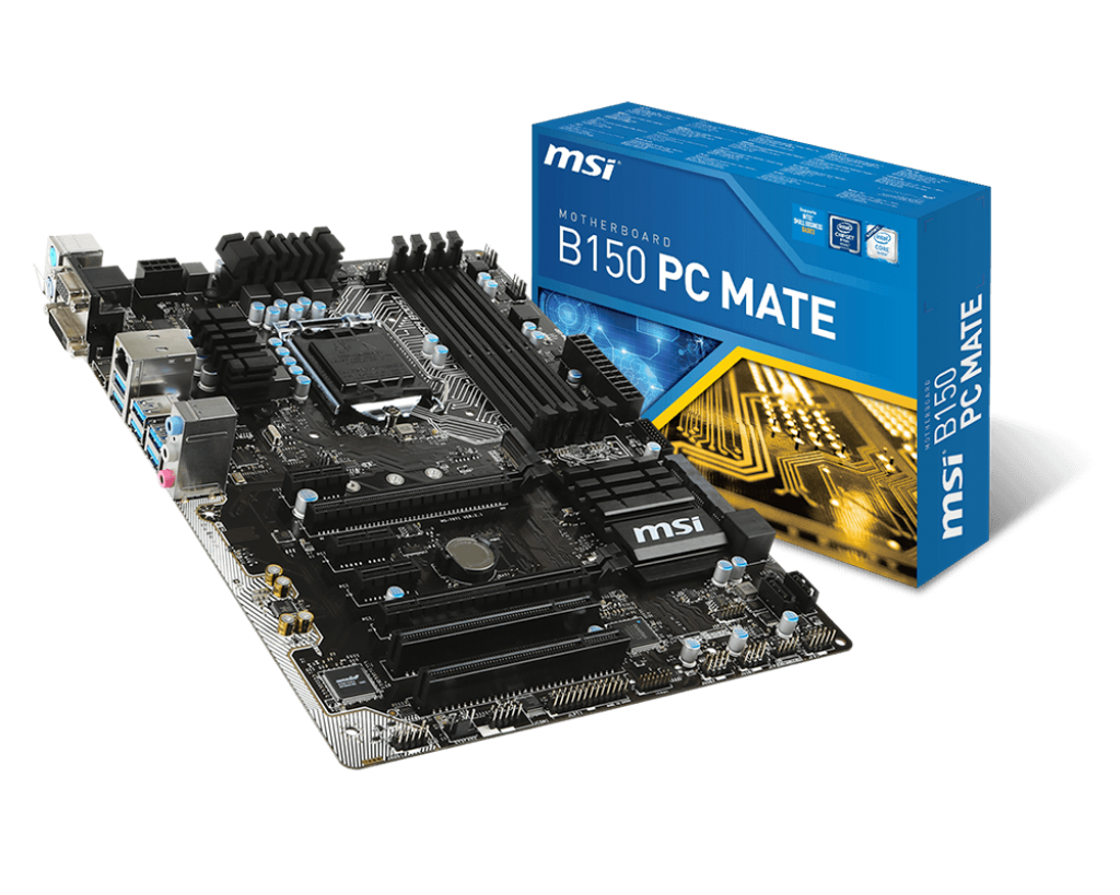 MAINBOARD MSI B150 PC MATE SK1151 DDR4