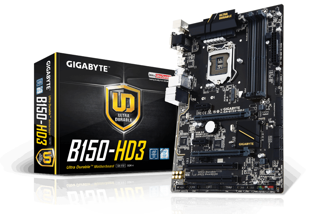 Mainboard GIGABYTE GA-B150-HD3