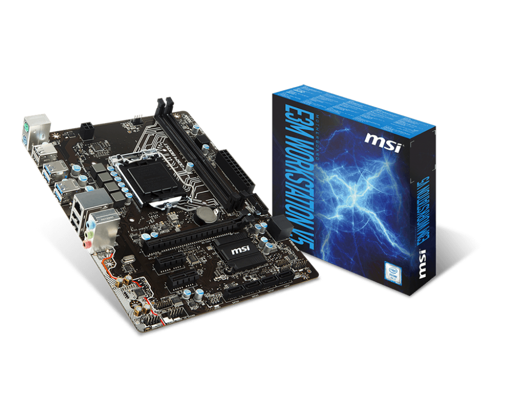 Mainboard MSI E3M WORKSTATION V5