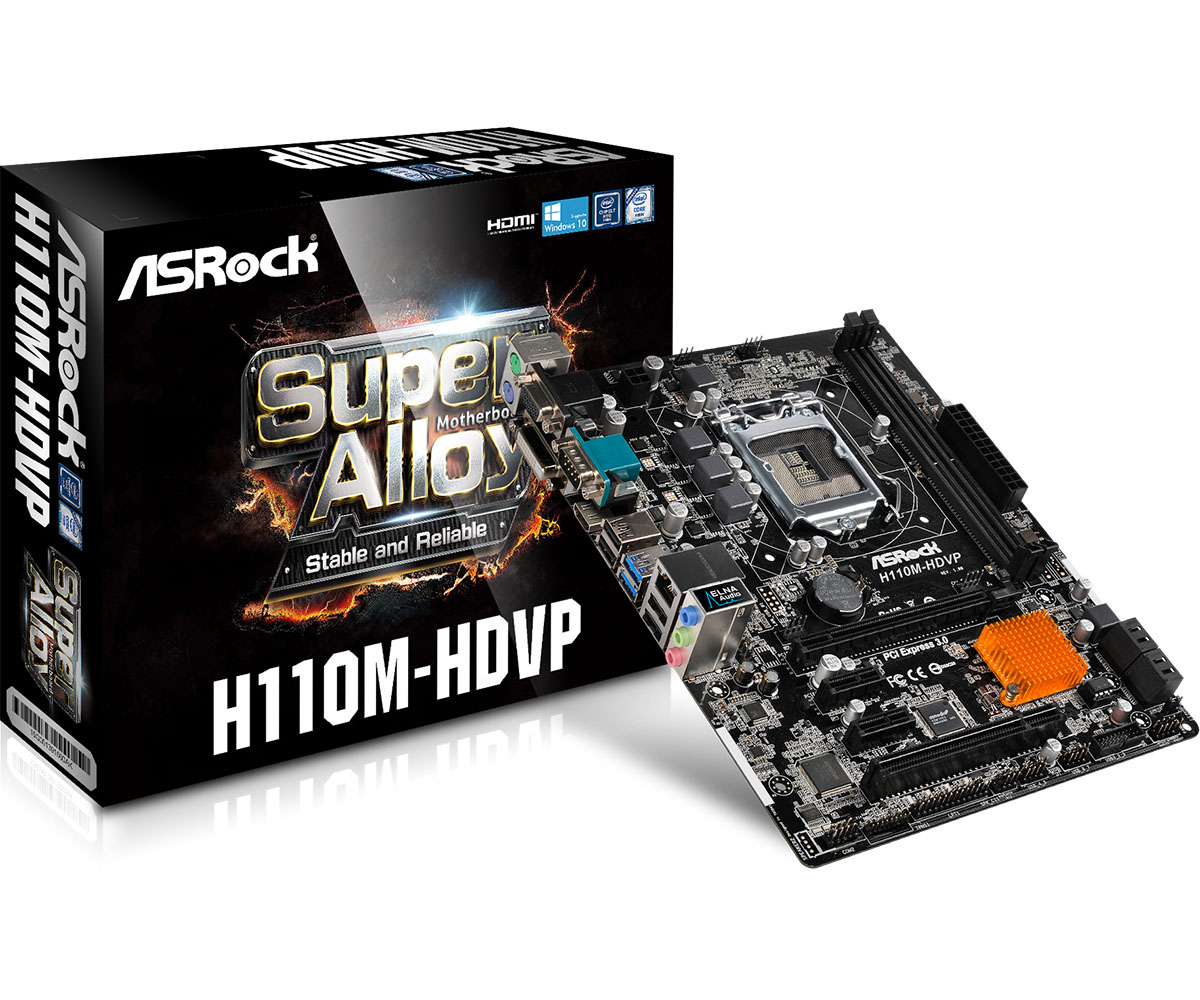 Mainboard Asrock H110M-HDVP