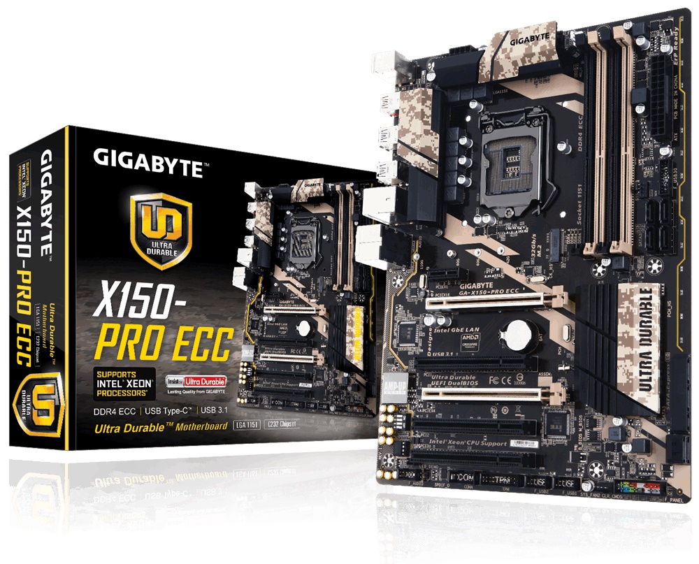 Mainboard Gigabyte GA-X150-PRO ECC