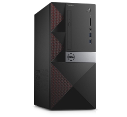 Máy tính để bàn Dell Vostro 3668 MT (i5-7400/ 8G/ 1T/ DVDRW/ 2Vr/ WL+BT/ Linux/ Black) (PWVK44)