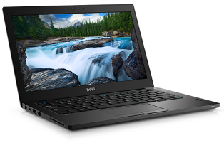 Laptop Dell Latitude 7280 (i5-7300U-2.6G/8G/256G SSD/12.5" FHD/FP/W10/Black) (70124695)