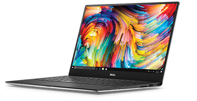 Laptop Dell XPS 13 9360 (i5-7200U-2.5G/ 8G/ 256G SSD/ 13.3" FHD/ W10/ Silver) (70126276)