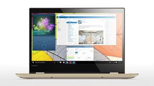 Laptop Lenovo Yoga 520-14IKB (i5-7200U/ 4G/ 1T/ 14” FHD TOUCH/ FP/ W10/ Gold Metallic) (80X8005SVN)