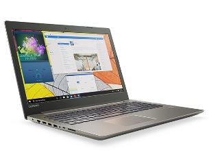 Laptop Lenovo IdeaPad 520-15IKB (i5-7200U-2.5G/8G/1T/15.6"FHD/4Vr/FP/Gold) (80YL005FVN)