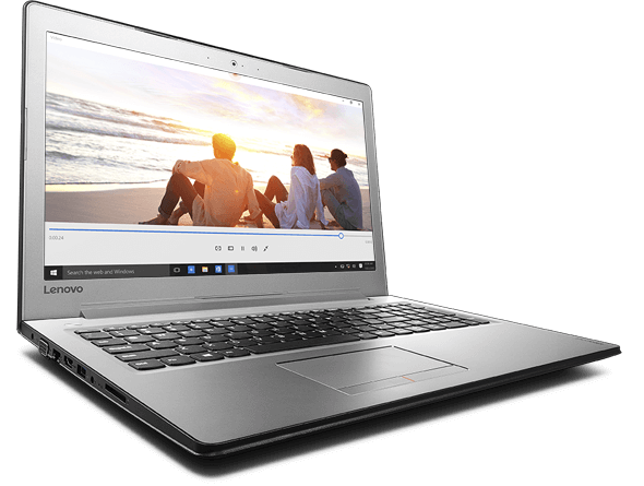 Laptop Lenovo IdeaPad 510-15IKB (i7-7500U/8G+4G/1T/15.6”FHD/2Vr/No OS/Silver) (80SV00QSVN)