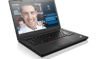 Laptop Lenovo Thinkpad T460 (i5-6300U-2.4G/4G/500G/14"HD/Black) (20FMCTO1WW)