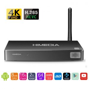 HIMEDIA H8 OCTA CORE, ANDROID BOX CHIP 8 LÕI, RAM 2G, ANDROID 5.1