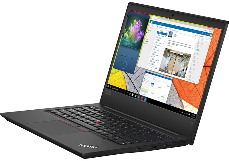 Laptop Lenovo Thinkpad E490 20N8S0CK00 (Core i5-8265U/4Gb/1Tb HDD/ 14.0'/VGA ON/Finger Print/ Win10/Black)